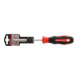 Gedore red Schraubendreher Bithalter magnetisch 1/4'' 6,3 mm 6-kant, Schraubenzieher, 2-Komponenten-Griff, 210 mm, R38950000-2