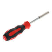 Gedore red Schraubendreher Bithalter magnetisch 1/4'' 6,3 mm 6-kant, Schraubenzieher, 2-Komponenten-Griff, 210 mm, R38950000-5