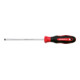 Gedore red Schraubendreher Schlitz, Schraubenzieher, 2-Komponenten-Griff, Länge 260 mm, Werkzeug, R38106529, Stahl