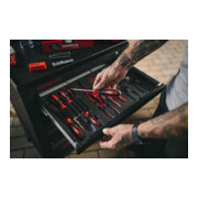 Gedore red Schraubendreher-Set 6-teilig, Schraubenzieher-Satz Schlitz/Kreuzschlitz, 2-Komponenten-Griff, Werkzeug, R38002006-5