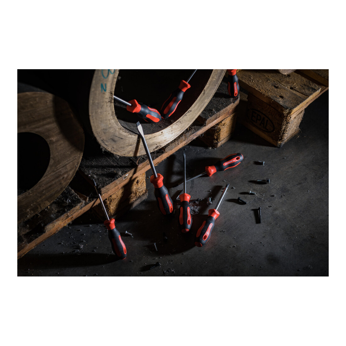 Gedore red Schraubendreher-Set 6-teilig, Schraubenzieher-Satz TX, 2-Komponenten-Griff, Stahl, Werkzeug, R38402006
