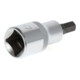 Gedore red Schraubendrehereinsatz Bit 6-kant, SW 7 mm, 1/2'' 12,5 mm, Schraubenziehereinsatz, Werkzeug, R62550710, Stahl
