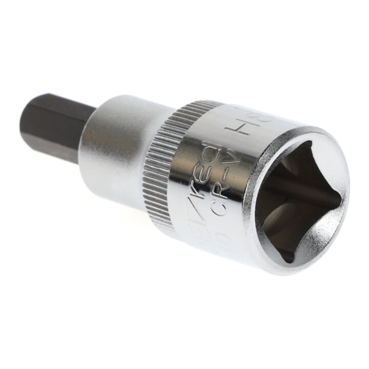 Gedore red Schraubendrehereinsatz Bit 6-kant, SW 8 mm, 1/2'' 12,5 mm, Schraubenziehereinsatz, Werkzeug, R62550810, Stahl