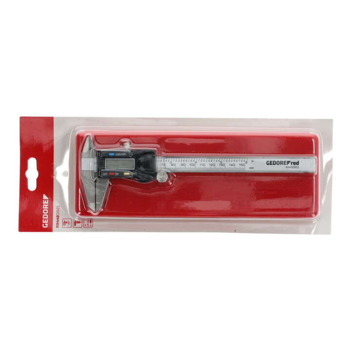 Gedore Red Schuifmaat digitaal W.153mm mm/inch