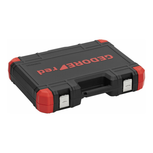 Gedore red Set de clés à douille, 232 pièces, entraînement 1/2 1/4 pouce, adaptateur, cliquet, douilles, porte-embouts, embouts, R46003232