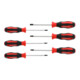 Gedore red Set de tournevis 6 pièces, tournevis TX, manche bi-composant, acier, outil, R38402006