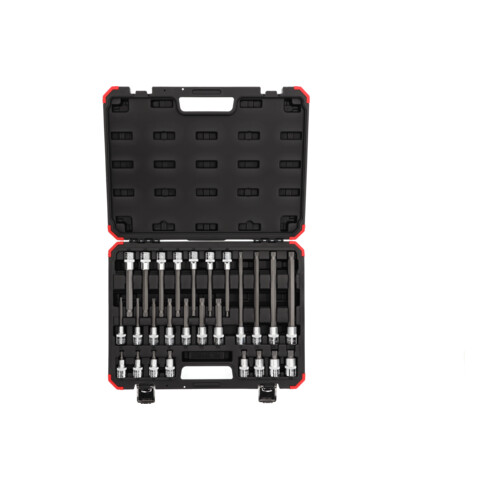 Gedore red Set d'embouts, jeu d'embouts tournevis pour vis à étoile, embouts tournevis XZN, outil, R68003026