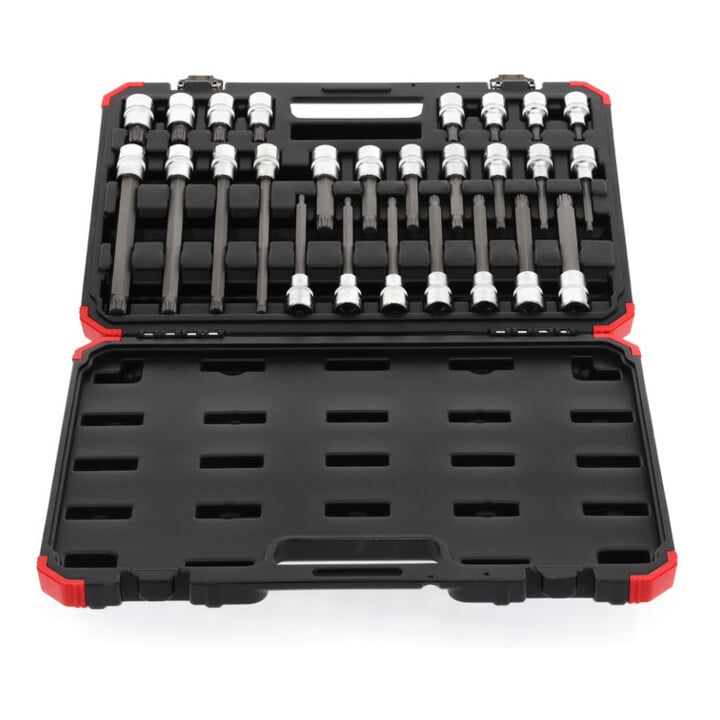 Gedore red Set d'embouts, jeu d'embouts tournevis pour vis à étoile, embouts tournevis XZN, outil, R68003026