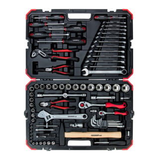 Gedore red Set di chiavi a bussola 1/4"+1/2" 100 pz.
