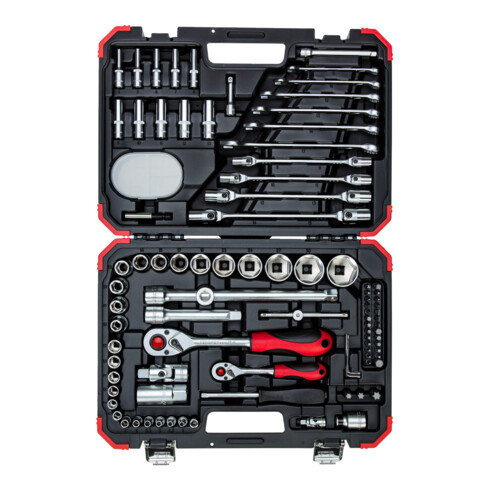 Gedore red Set di chiavi a bussola 1/4+1/2 92 pz.