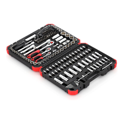 Gedore red Set di chiavi a bussola 1/4+3/8+1/2 172 pz.