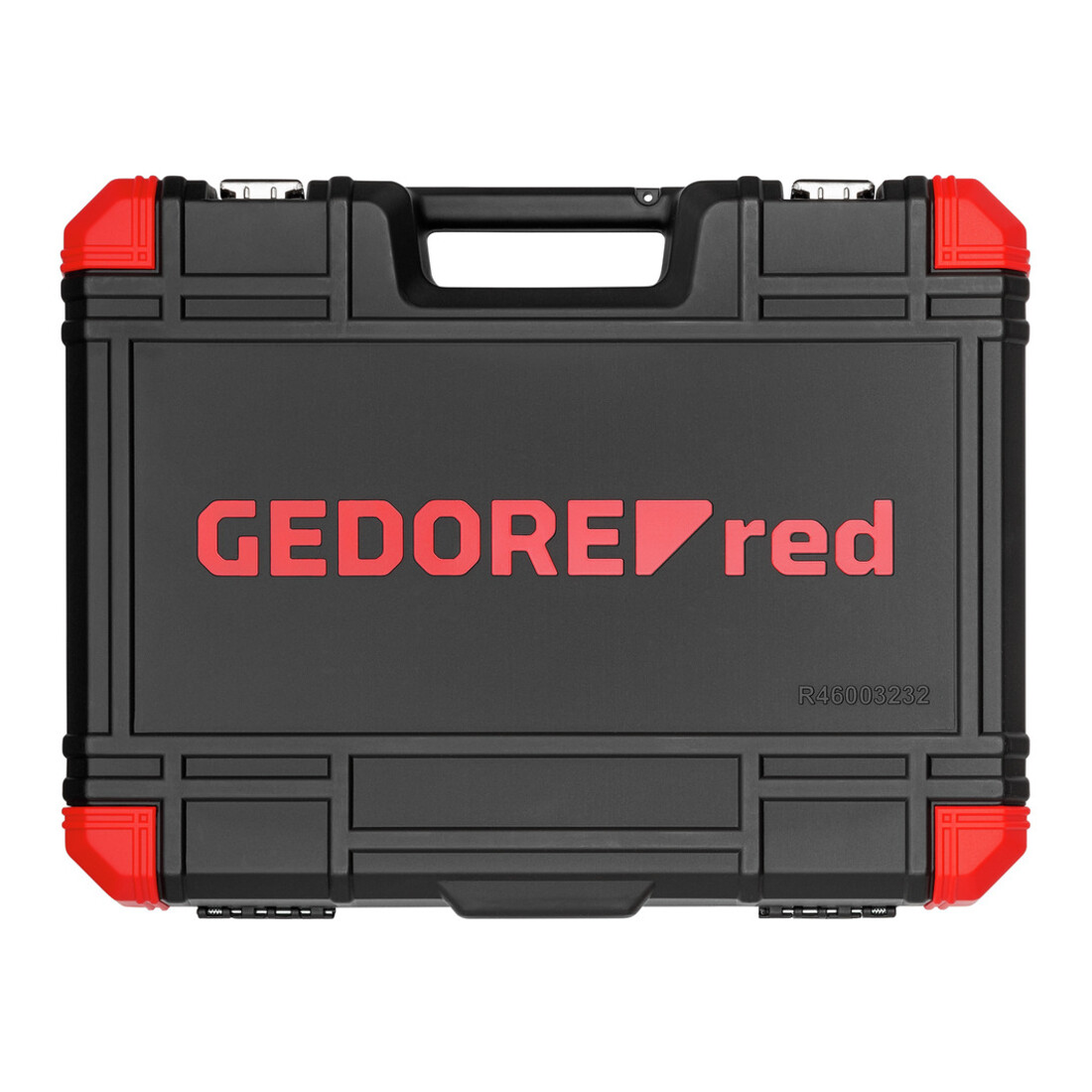 Gedore red Set di chiavi a bussola, 232 pezzi, 1/2 1/4 pollici, adattatore, cricchetto, bussole, portainserti, inserti, R46003232