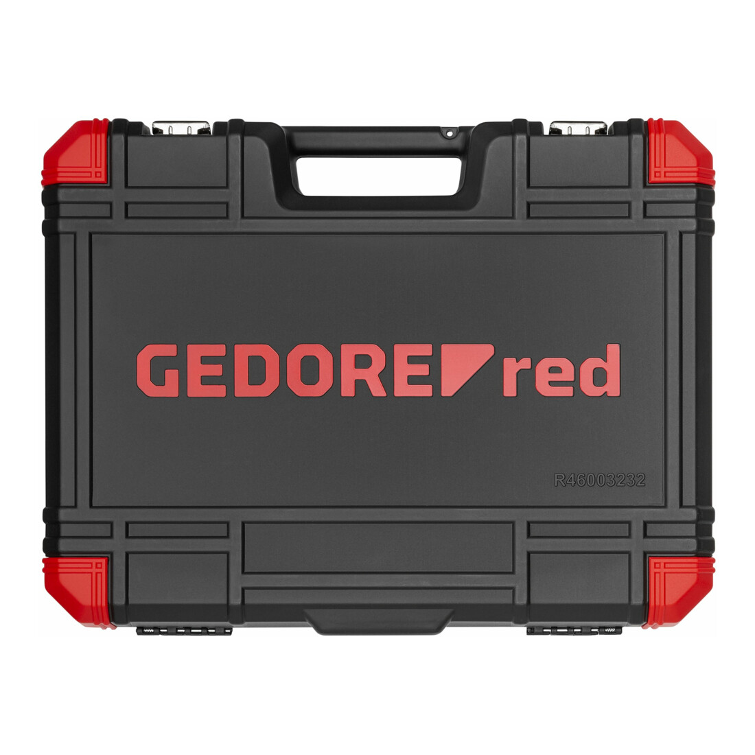 Gedore red Set di chiavi a bussola, 232 pezzi, 1/2 1/4 pollici, adattatore, cricchetto, bussole, portainserti, inserti, R46003232