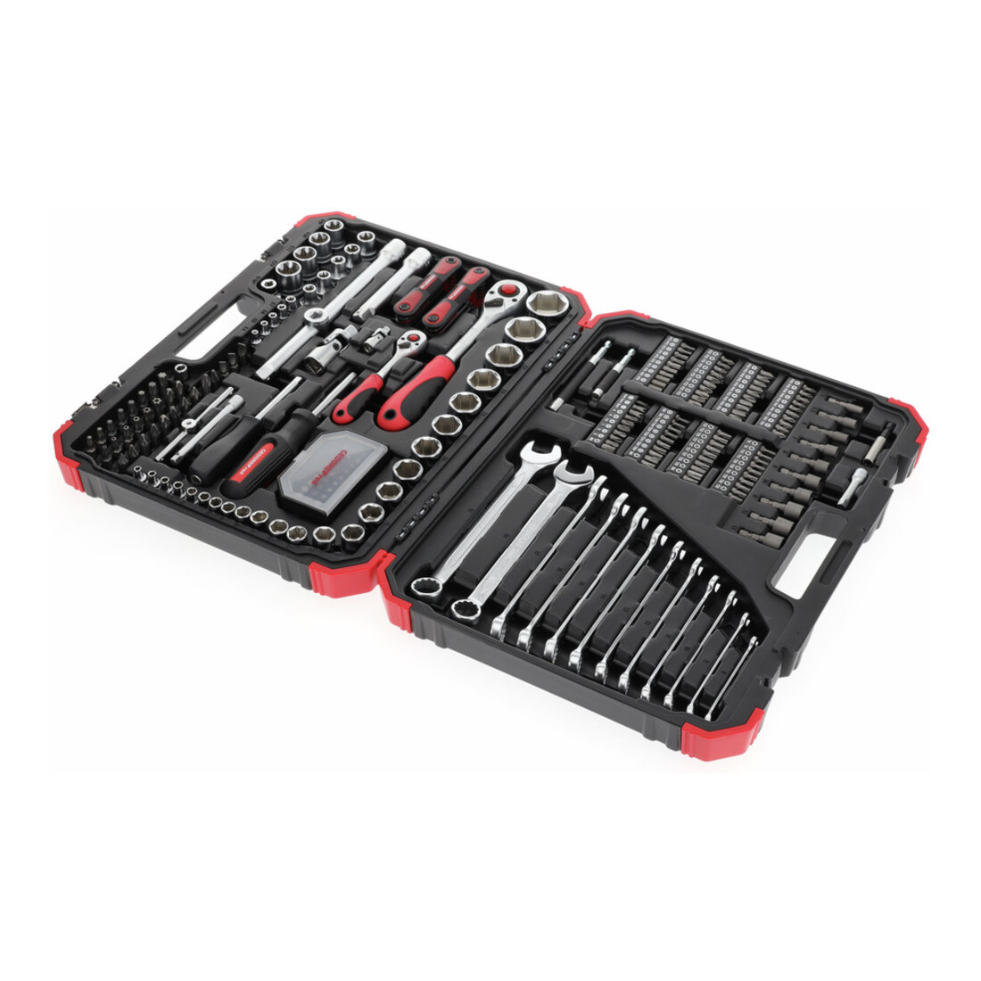 Gedore red Set di chiavi a bussola, 232 pezzi, 1/2 1/4 pollici, adattatore, cricchetto, bussole, portainserti, inserti, R46003232