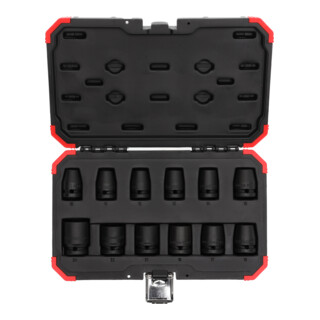 Gedore red Set di chiavi a bussola per avvitatore pneumatico 1/2 12 pz.