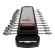 Gedore red Set di chiavi combinate a cricchetto con cricchetto, 12 pezzi, SW 8-19 mm, piatto, chiavi inglesi, R07105012-4