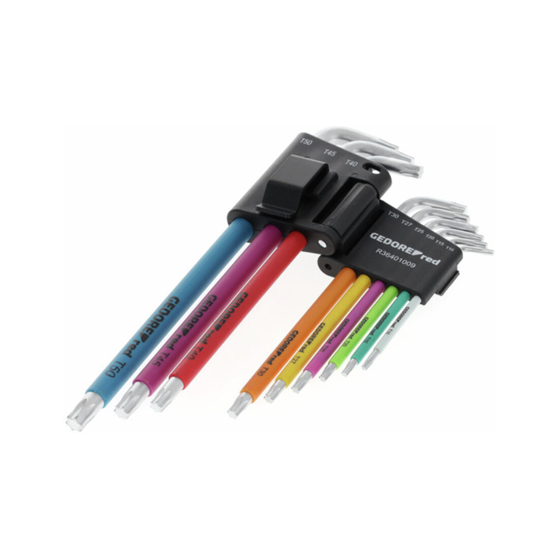 Gedore red Set di chiavi maschio piegate TX T10-T50 9pz., R36401009