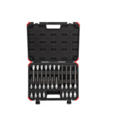 Gedore red Set di inserti per cacciavite, set di inserti per viti a stella, bit per cacciavite XZN, attrezzi, R68003026