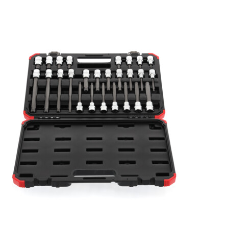 Gedore red Set di inserti per cacciavite, set di inserti per viti a stella, bit per cacciavite XZN, attrezzi, R68003026