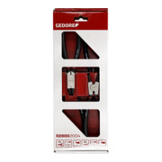 Gedore red Set di pinze per anelli di sicurezza diritte+ang. 90° 4 pz.-4