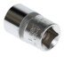 Gedore red Steckschlüsseleinsatz, Nuss, 1/2'' 12,5 mm Antrieb, 6-kant, 17 mm Weite, Werkzeug, R610001706, Stahl