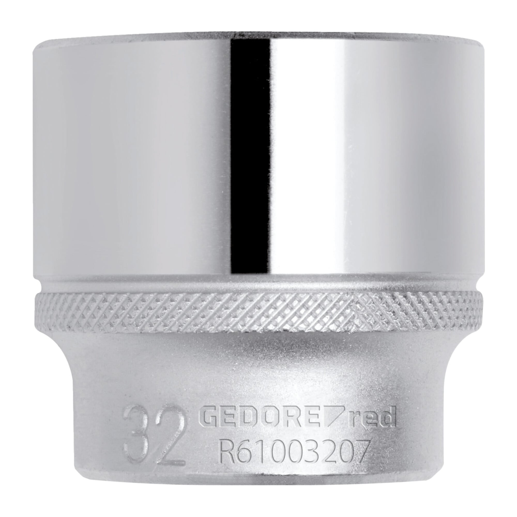 Gedore red Steckschlüsseleinsatz, Nuss, 1/2 Zoll 12,5 mm Antrieb, 6-kant, 21 mm Weite, Werkzeug, R610002106, Stahl
