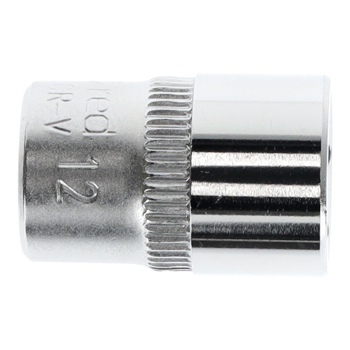 Gedore red Steckschlüsseleinsatz, Nuss, 1/4'' 6,3 mm Antrieb, 6-kant, 12 mm Weite, Werkzeug, R41001203, Stahl