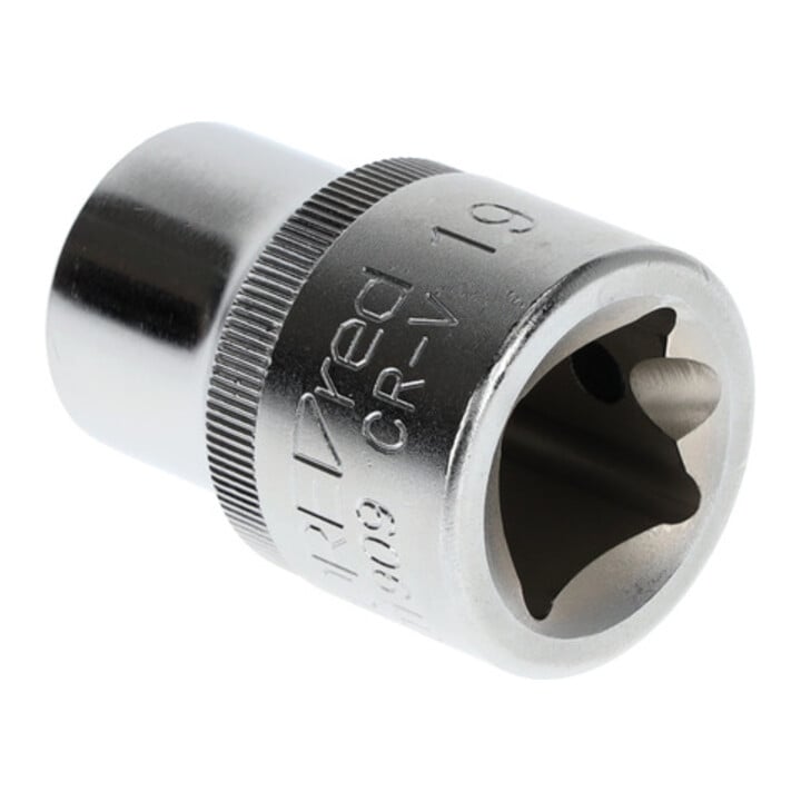 Gedore red Steckschlüsseleinsatz, Nuss, 3/4'' 20 mm Antrieb, 6-kant, 19 mm Weite, Werkzeug, R71001909, Stahl