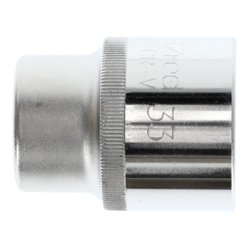 Gedore red Steckschlüsseleinsatz, Nuss, 3/4'' 20 mm Antrieb, 6-kant, 33 mm Weite, Werkzeug, R71003310, Stahl