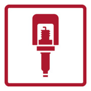Gedore red Steckschlüsselsatz, 24-teilig, Mit Umschaltknarre, Ratsche, Steckschlüssel- und Zündkerzeneinsatz, 1/2"-4