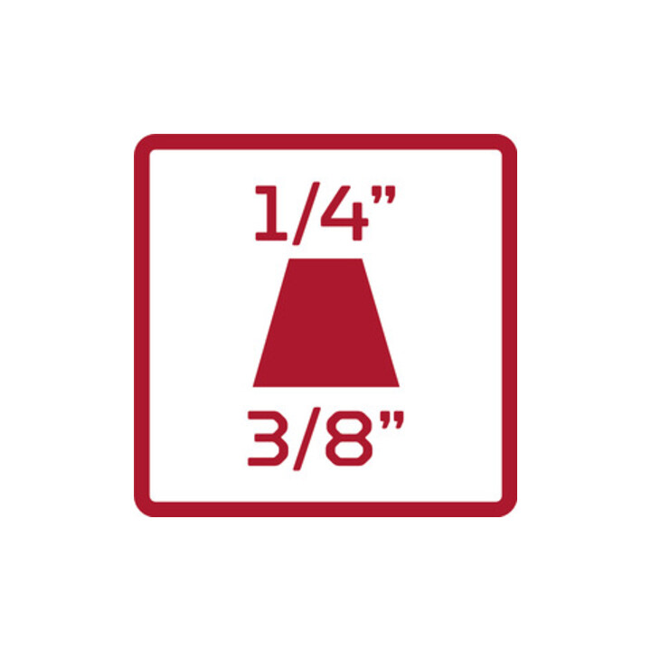 Gedore red Steckschlüsselsatz, 26-teilig, Mit Umschaltknarre, Ratsche, Steckschlüssel- und Zündkerzeneinsatz, 3/8"