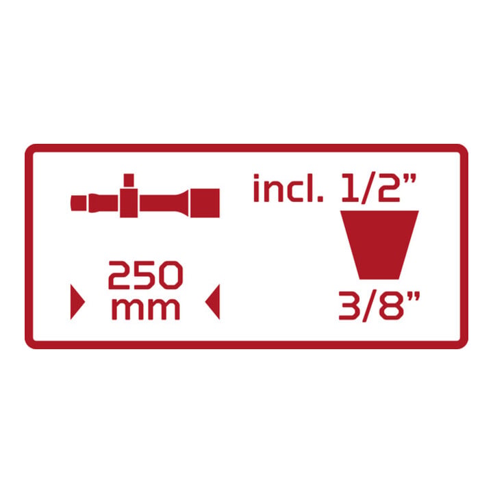 Gedore red Steckschlüsselsatz, Set 61tlg, 12-kant, 1/2 Zoll, 4-13mm, Werkzeug, Knarre Hammer Zange, für KFZ, R69003061