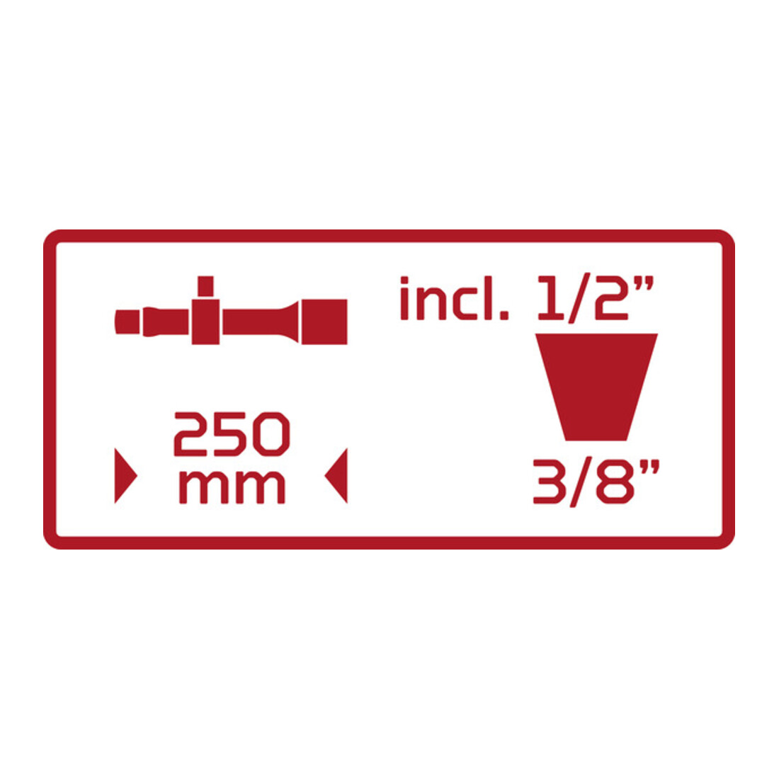 Gedore red Steckschlüsselsatz, Set 61tlg, 12-kant, 1/2 Zoll, 4-13mm, Werkzeug, Knarre Hammer Zange, für KFZ, R69003061