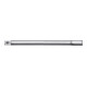 Gedore red Steckschlüsselverlängerung, 1/4'' 6,3 mm 4-kant Antrieb, 100 mm lang, Adapter, Werkzeug, R45100019, Stahl verchromt