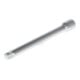 Gedore red Steckschlüsselverlängerung, 1/4'' 6,3 mm 4-kant Antrieb, 100 mm lang, Adapter, Werkzeug, R45100019, Stahl verchromt