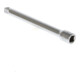 Gedore red Steckschlüsselverlängerung, 1/4'' 6,3 mm 4-kant Antrieb, 100 mm lang, Adapter, Werkzeug, R45100019, Stahl verchromt