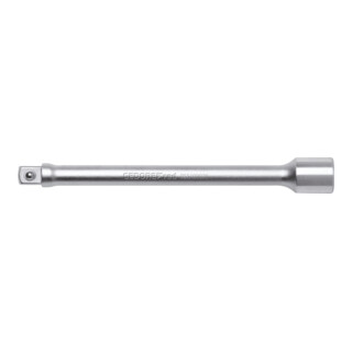 Gedore red Steckschlüsselverlängerung, 3/8'' 10 mm 4-kant Antrieb, 125 mm lang, Adapter, Werkzeug, R55100024, Stahl verchromt