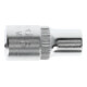 Gedore red Steeksleutel inzetstuk, dop, 1/4'' 6,3 mm aandrijving, 6-kant, 6 mm breedte, gereedschap, R41000603, staal