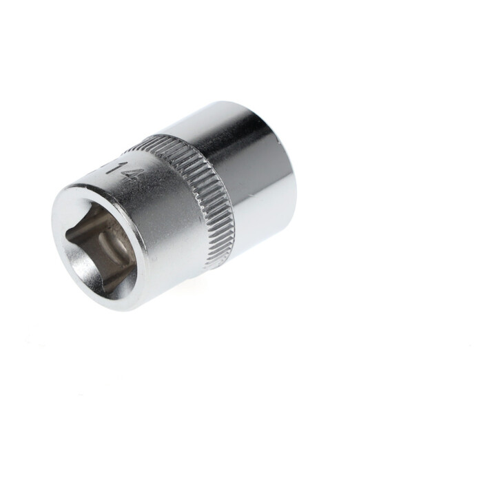Gedore red Steeksleutel inzetstuk, dop, 3/8'' 10 mm aandrijving, 6-kant, 14 mm breedte, gereedschap, R51001404, staal
