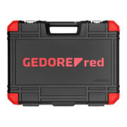 Gedore red Steeksleutelset, set 232-dlg, 1/2 1/4 inch aandrijving, adapter gereedschap, ratel, doppen, bithouder, bits, R46003232-4