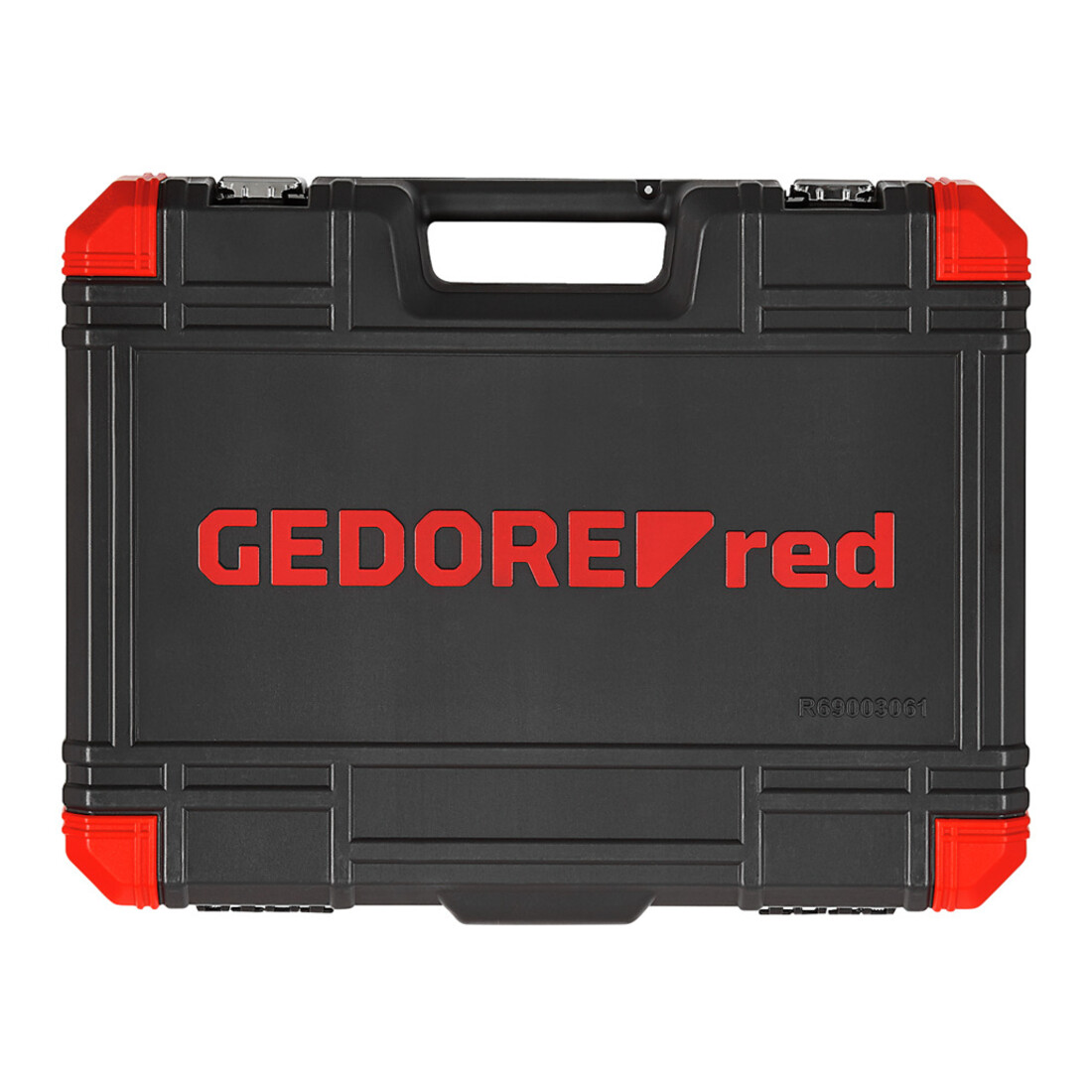 Gedore red Steeksleutelset, set 61-dlg, 12-kant, 1/2 inch, 4-13 mm, gereedschap, ratel hamer tang, voor auto, R69003061
