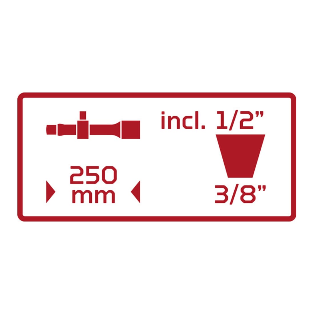 Gedore red Steeksleutelset, set 61-dlg, 12-kant, 1/2 inch, 4-13 mm, gereedschap, ratel hamer tang, voor auto, R69003061