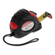 Gedore red Mètre ruban, 5 m, classe de précision II, magnétique, enrouleur automatique, avec clip métal, R94550005