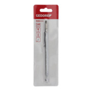 Gedore red Téléscopique aimant porte-objets, extensible à 670 mm, cales de valve, force de levage 300 g, aimant Ø 7,5 mm, avec aiguille à déchirer, R19101000-2