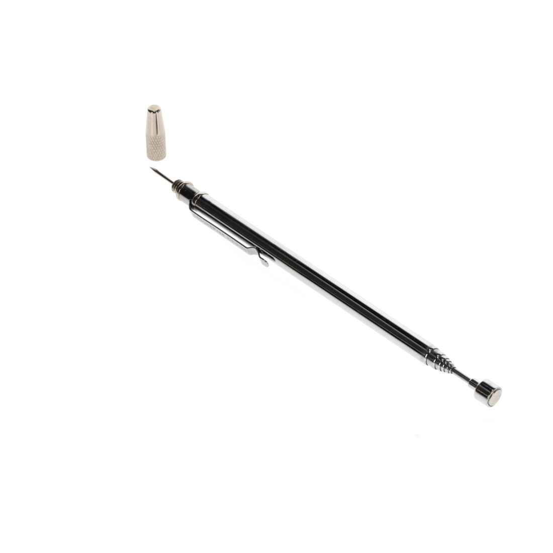 Gedore red Téléscopique aimant porte-objets, extensible à 670 mm, cales de valve, force de levage 300 g, aimant Ø 7,5 mm, avec aiguille à déchirer, R19101000