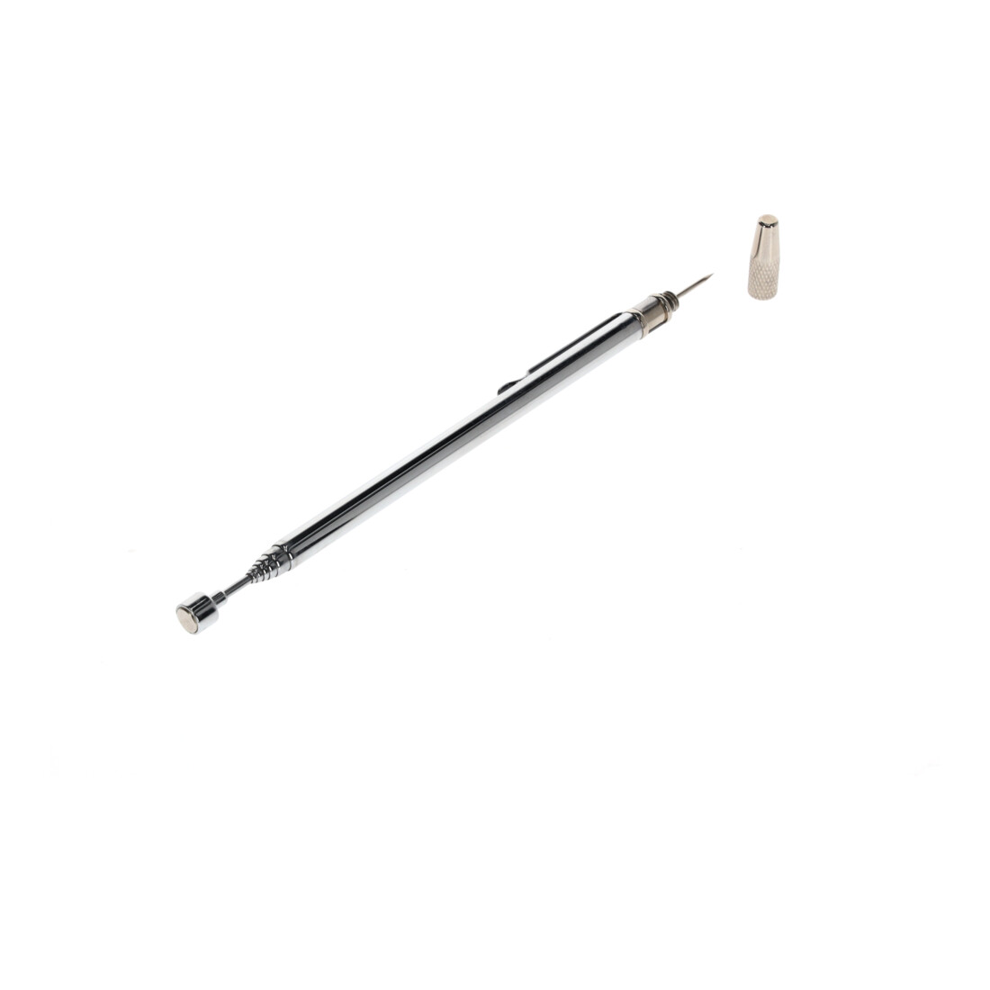 Gedore red Téléscopique aimant porte-objets, extensible à 670 mm, cales de valve, force de levage 300 g, aimant Ø 7,5 mm, avec aiguille à déchirer, R19101000