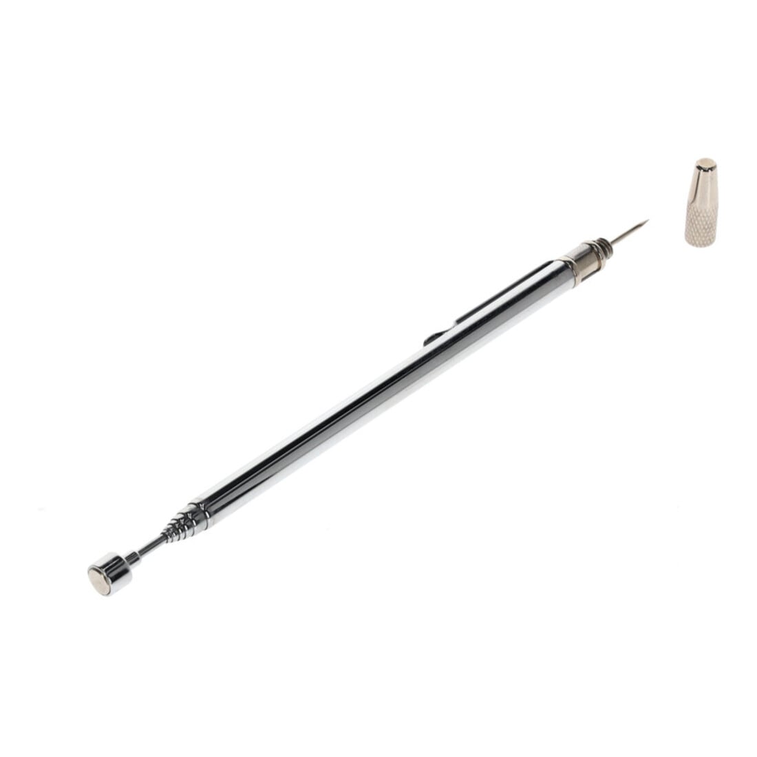 Gedore red Téléscopique aimant porte-objets, extensible à 670 mm, cales de valve, force de levage 300 g, aimant Ø 7,5 mm, avec aiguille à déchirer, R19101000