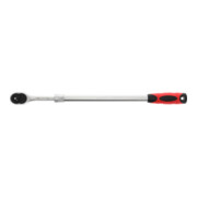 Gedore red Teleskopknarre, Umschaltbar, Mit Druckknopfauslösung, 1/2 Zoll, Ergonomischer 2K-Griff, Stahlrohr, Rot/Schwarz-2