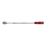 Gedore red Teleskopknarre, Umschaltbar, Mit Druckknopfauslösung, 1/2 Zoll, Ergonomischer 2K-Griff, Stahlrohr, Rot/Schwarz-4