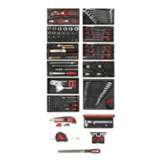 Gedore Red toolkit 11xCT modules +div. toolkit 166tlg